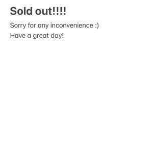 Not‎ for sale*****